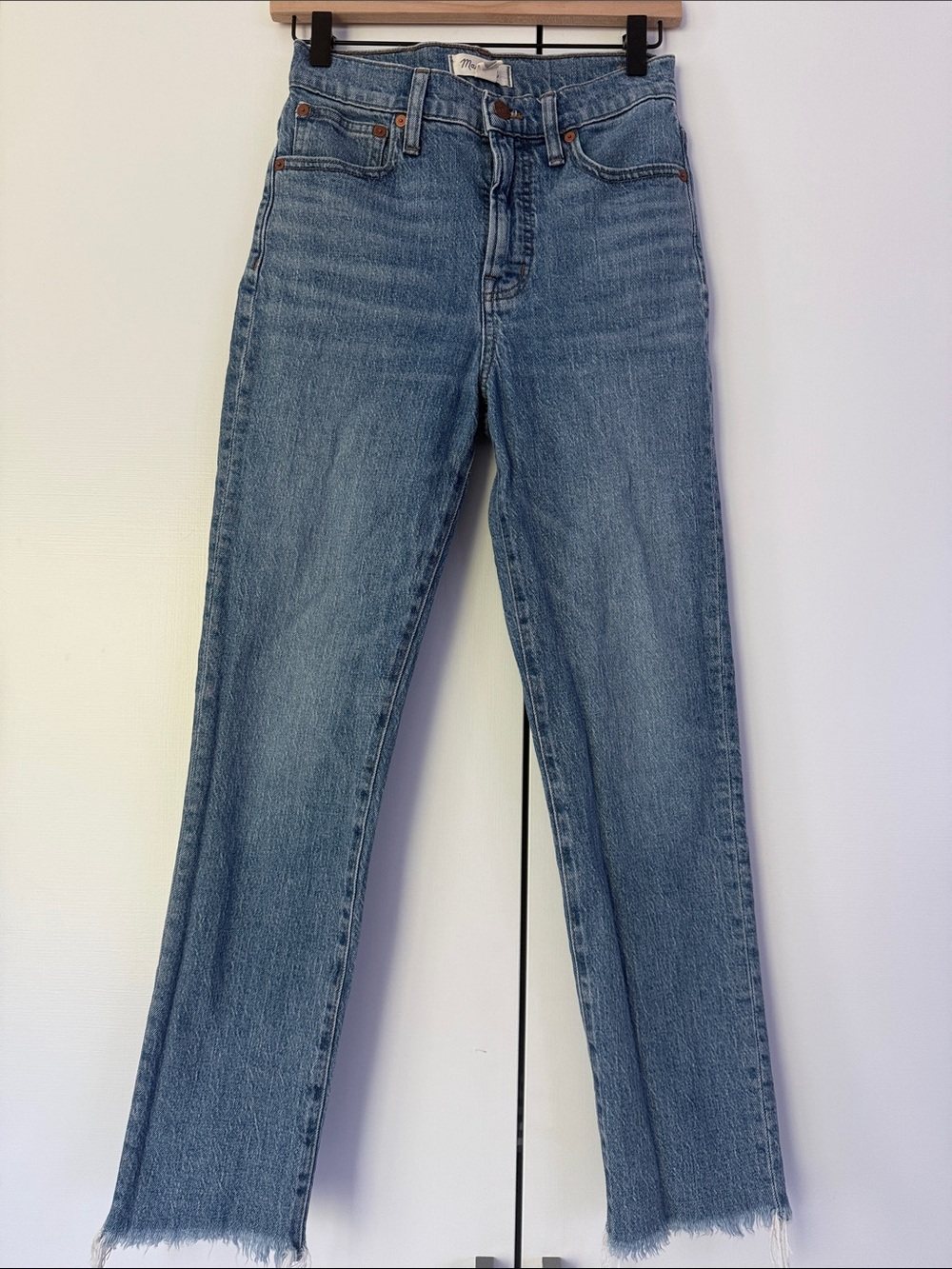 Madewell Light Blue Straight-Leg Jeans